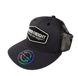 Harbor Freight Special Edition Black Mesh Trucker Snapback Hat